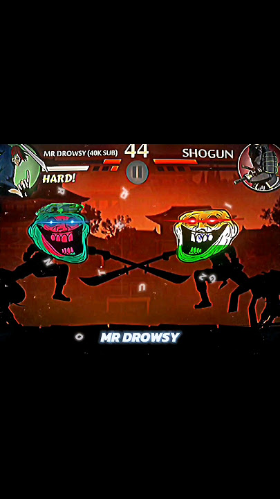 SHADOW FIGHT 2 : TROLL FACE EDIT 🐐☠️#shorts