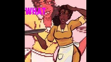blurred lines animation meme (Tiana x Nanami)