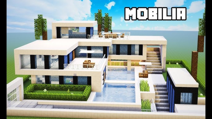 Minecraft: Casa Moderna no Superplano para Download #3 [TUTORIAL] 