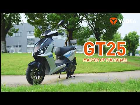 Електроскутер YADEA GT25 1400W 72V/23Ah графеновий акумулятор • до 77 км • 54 км/год • Безкоштовна доставка, видео 1
