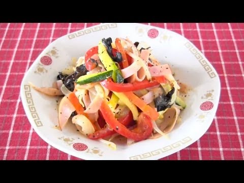 新年好！Chinese Style White Miso Stir Fried Seven Vegetables (Chinese New Year Recipe Idea) | ochikeron