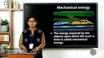 Grade 4 General Science Chapter 8 Class 4 Forms of energy