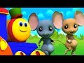 Bob el tren | Tres ratones ciegos | canciones para niños | canciones infantiles | Three Blind Mice