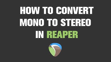 How to Convert Mono to Stereo in Reaper | Quick Tutorial