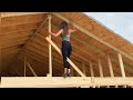 Building Our Own Home Ep.12 | TIME-LAPSE OF ROOF INSTALLATION