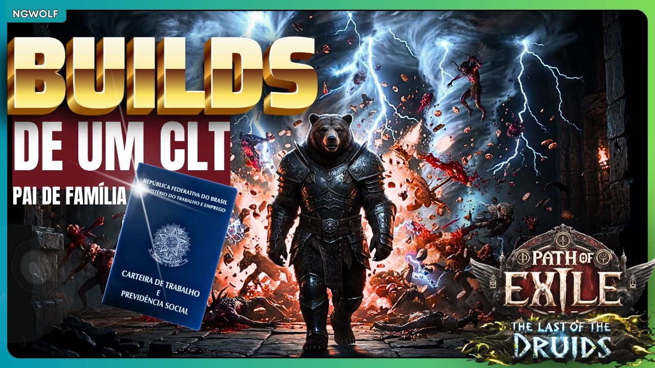 PoE 2: 3 Builds para jogar com UMA MÃO (Guia Pai de Família 0.4)