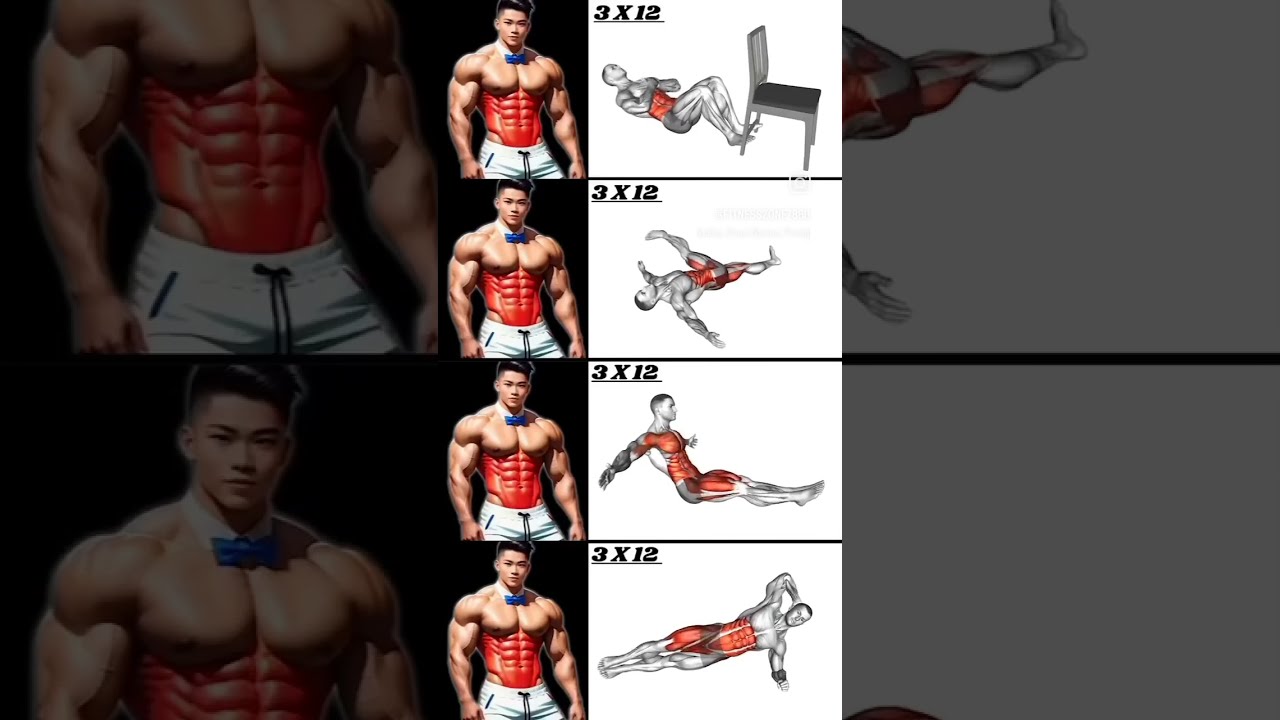 Six Pack In 30 Days 3x12 Sixpackabsworkoutathome S6e