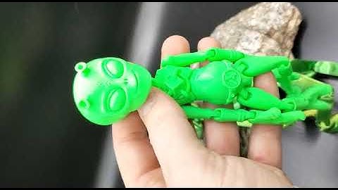 Flexi factory articulated anycubic alien 3D print