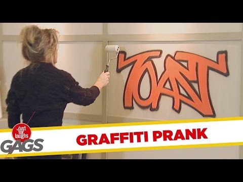 youtube filmek - Mysterious Graffiti Prank