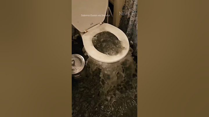 Toilet overflows and floods apartment in Ottawa #shorts