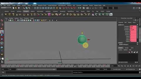 Bài 14: Khái niệm diễn hoạt và quản lý key  timeline trong Maya