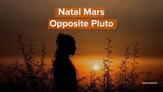 Information More About Natal Mars Opposite Pluto Guide