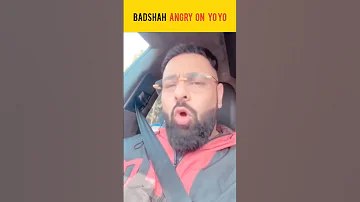 Badshah Reply to Honey Singh 😡 #shorts #yoyohoneysingh #ytshorts