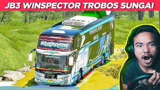 BUS QQ TRANS NEKAT TROBOS SUNGAI - Euro Truck Simulator 2