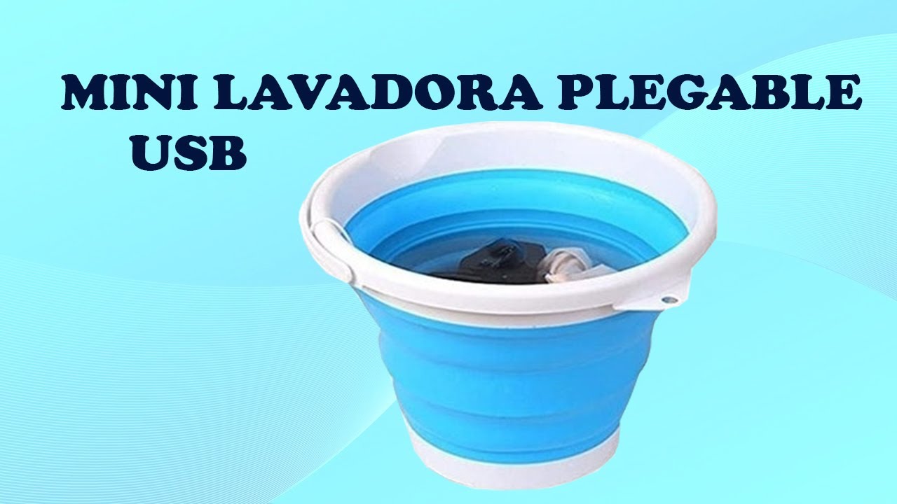 Lavadora Portátil Pequeña Lavadoras plegables Mini pequeña