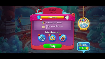 Fishdom gameplay level 1214 success