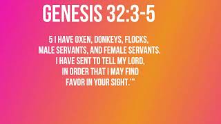 A Heart Preparing for Reconciliation (Genesis 32:3–5)  Mission Blessings