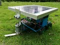 Fully Automated solar grass cutter