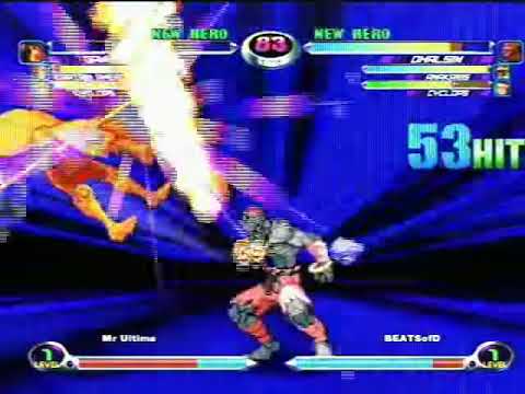 60%+ Dhalsim/Cyc 2x inferno midscreen punish - MvC2 XBL Highlight