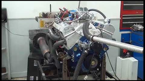 SBC 538HP 383 STROKER ENGINE DYNO RUN FOR RICK HIGGINS BY WHITE PERFORMANCE AND MACHINE