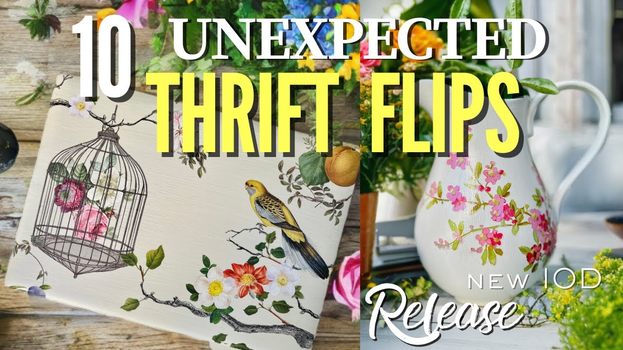 10  Genius Thrift Store Flips  / don't pass up these unexpected items / Anthropologie Inspired