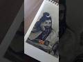 Day 6 shiv parvati drawing #drawing #art #trending #shorts #video #sketch #pencilart #reel