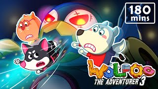 Wolfoo The Adventurer 3 🍀 Full Episode - 180 Mins 🍀 Wolfoo Kids Stories @WolfooCanadaKidsCartoon