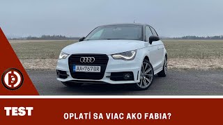 Oplatí sa viac ako Fabia? 2015 Audi A1 1.2 TFSI S-Line TEST Jazdenky - Dominiccars.sk