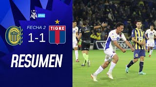 Rosario Central 1-1 Tigre | #TorneoBetano | Resumen | Fecha 2