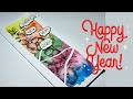 Diy  new year greeting card 2024homemade happy new year cardhow to make new year card