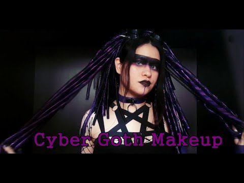 Cyber Goth Makeup Tutorial
