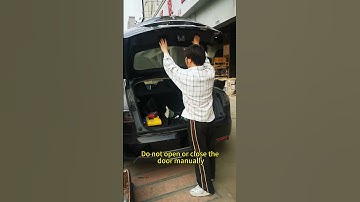 Tesla MODLE 3 Power liftgate electric tailgate strut Deformation cause. Source auto parts factory