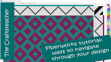 Fiberworks PCW: navigating through your design