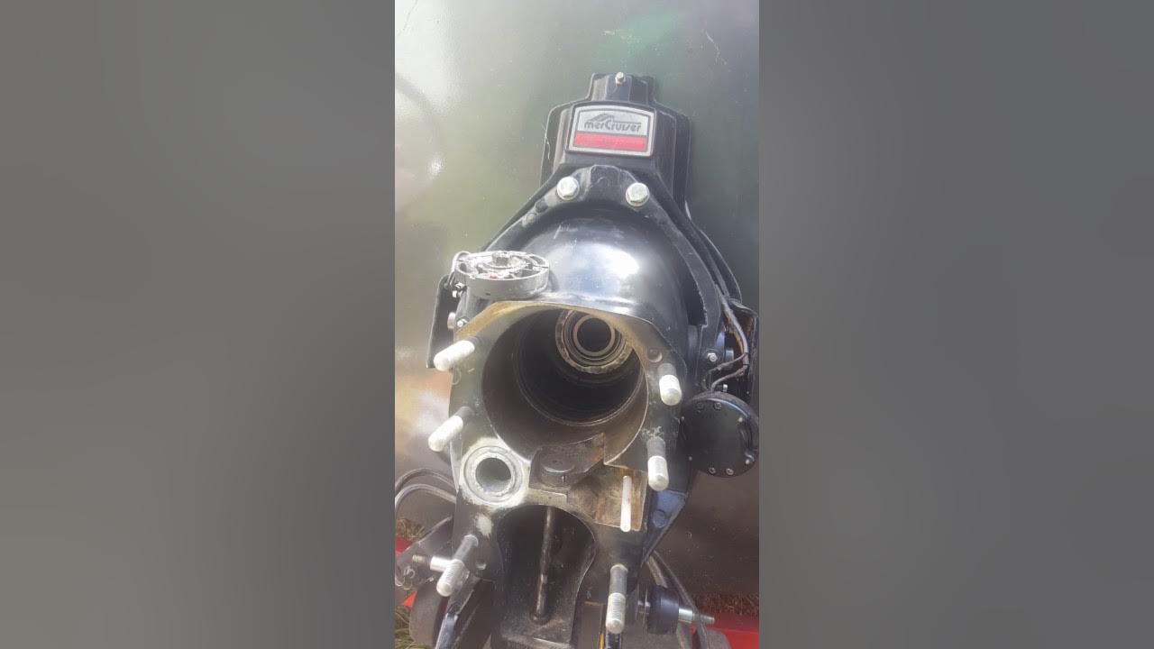 Alpha one gimble bellow and bearing install gen 1 YouTube