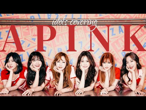 K-pop idols covering Apink songs