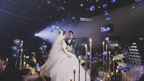 Chú rể hát bài "Làm vợ anh nhé"