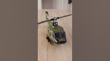 Micro Scale UH-1 Huey 🫡 | Military Helicopter