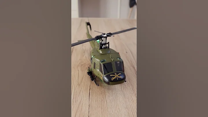 Micro Scale UH-1 Huey 🫡 | Military Helicopter
