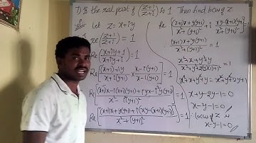 Inter 2nd year mathsIIA COMPLEX NUMBERS part5 by nagaraju sir