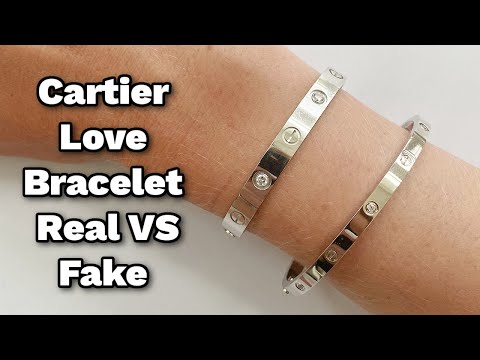 REAL vs Miss Chen Cartier LOVE bracelet detailed comparison. :  r/DesignerReps