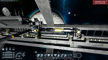 Space Engineers - automated piston-shipyard script