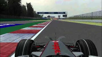 F1 challenge 2008 onboard Hockenheim