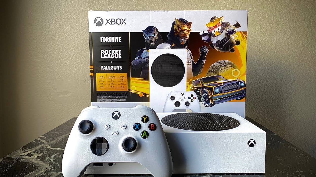 Xbox Series S Gilded Hunters Bundle + Xbox Wireless Controller Carbon Black