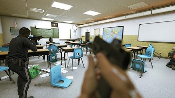 Realistic Patrol Officer Active Shooter Response! | Ready or Not