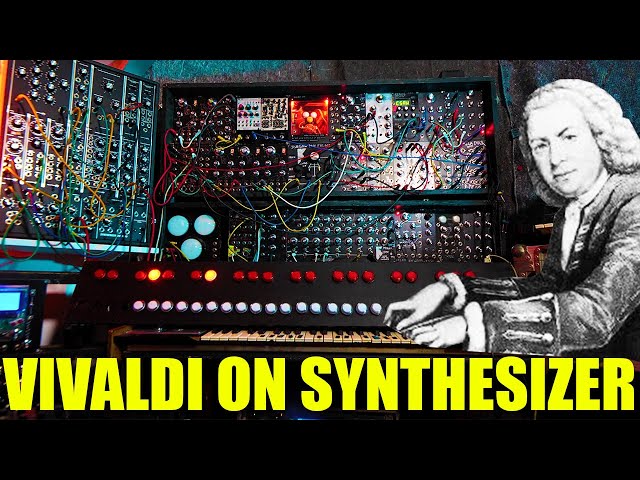 Vivaldi Four Seasons, Summer, On Analog Synthesizer - Look Mum No Computer class=