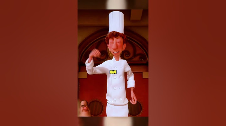 ¿Sabías este detalle en Ratatouille?