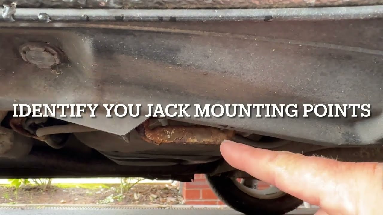 Suzuki Swift Easily Use Axle Stands and Trolley Jack  Safely at Home (Rear Location)