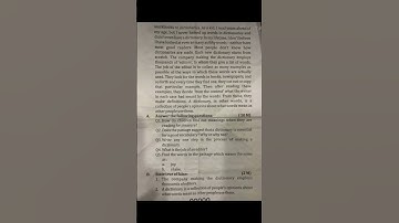 ICSE Class 7th # English Language #Second term sample paper