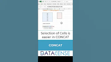 How CONCAT Is Better Function Than CONCATENATE 