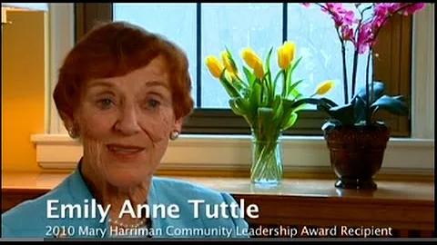 2010 Mary Harriman Leadership Award Winner Emily A...